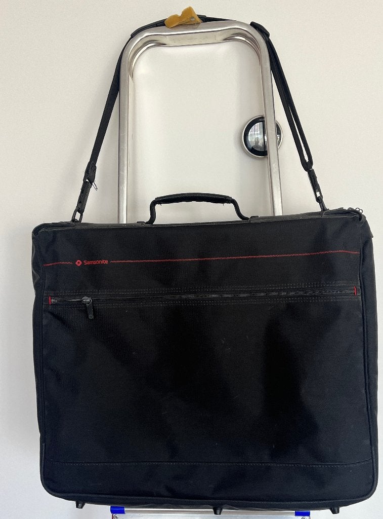 kledingtas  Samsonite, Sieraden, Tassen en Uiterlijk, Tassen | Reistassen en Weekendtassen, 40 tot 60 cm, Gebruikt, Zwart, 55 tot 75 cm