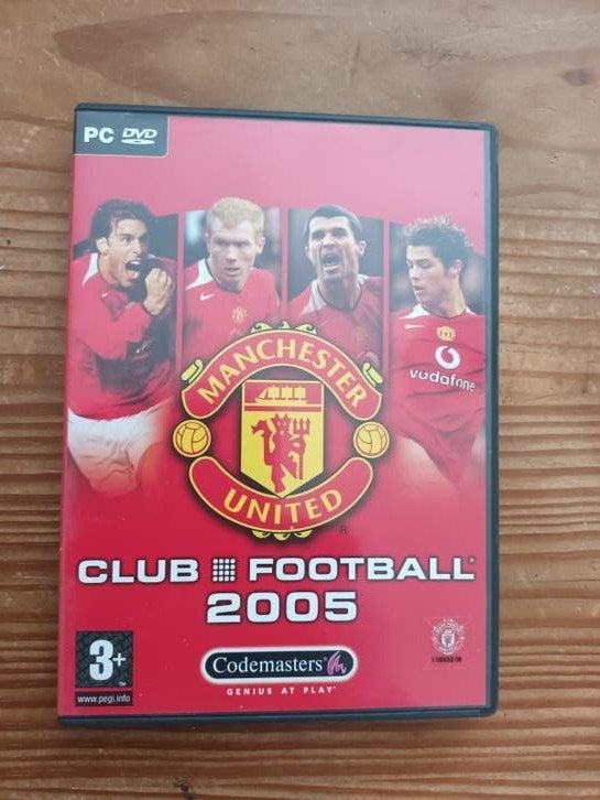 Club Football 2005 - Manchester United (PC DVD), Spelcomputers en Games, Gebruikt, 1 speler, Ophalen of Verzenden, Vanaf 3 jaar