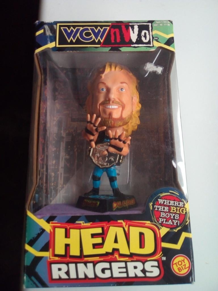 Wcw nwo head ringers diamond dallas page 16 cm nieuw, Verzamelen, Ophalen of Verzenden, Nieuw