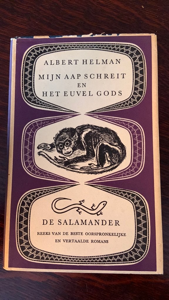 Mijn aap schreit en het euvel Gods - Alber Helman, Ophalen of Verzenden