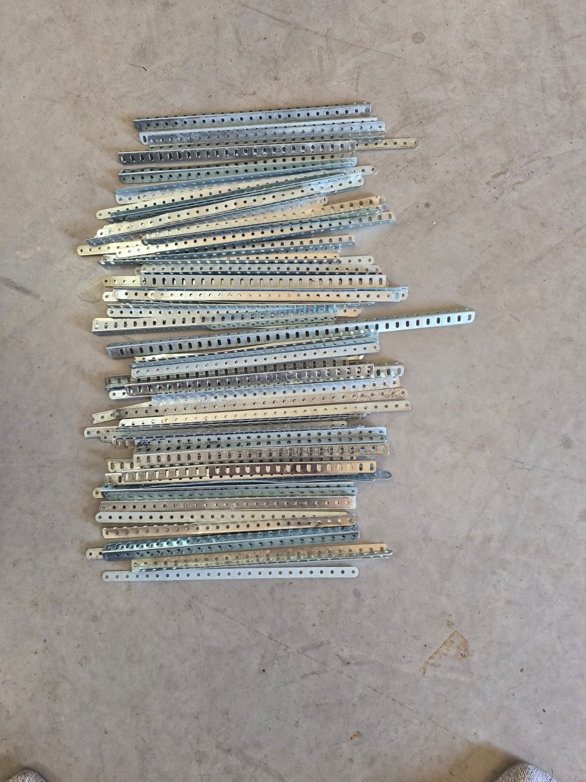Vernikkeld meccano, Ophalen of Verzenden, 250 mm of meer