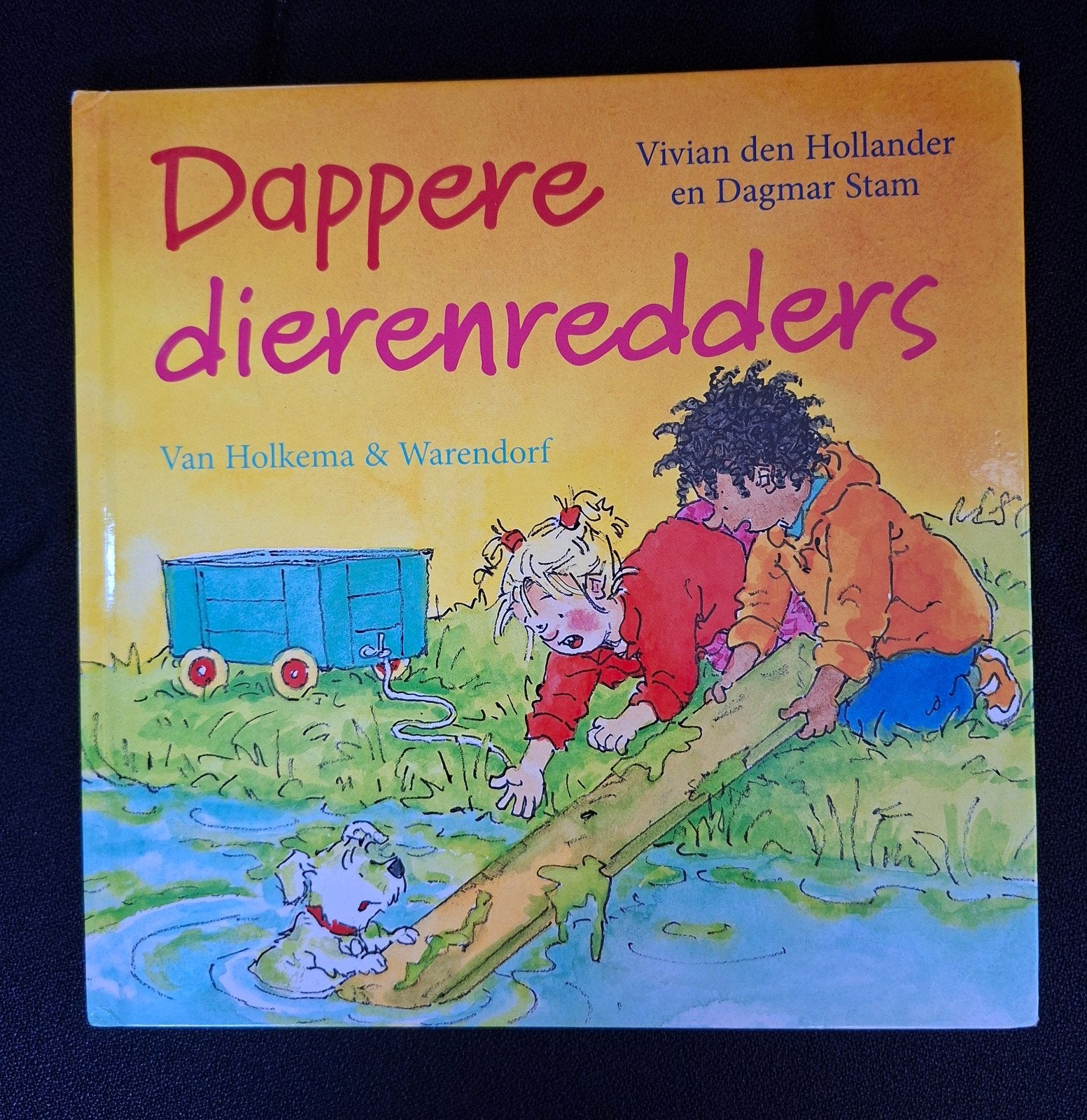 Dappere dierenredders - Vivian den Hollander, Boeken, 5 of 6 jaar, Fictie algemeen, Jongen of Meisje, Vivian den Hollander