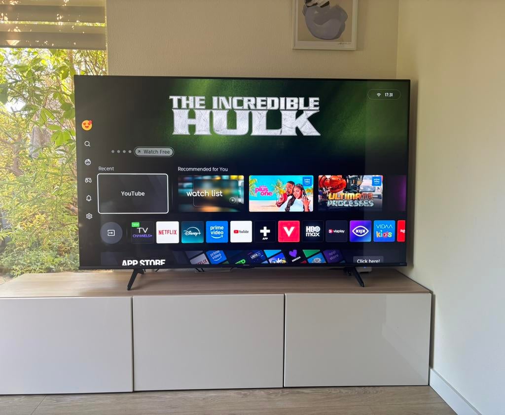 Hisense 65A6K - 65 inch - 4K LED - 2023 - Smart TV, Audio, Tv en Foto, Televisies, 50 Hz, Zo goed als nieuw, 100 cm of meer, Ophalen