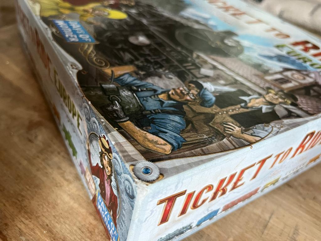 Ticket to Ride Europe Bordspel - Complete Editie, Drie of vier spelers, Ophalen, Zo goed als nieuw