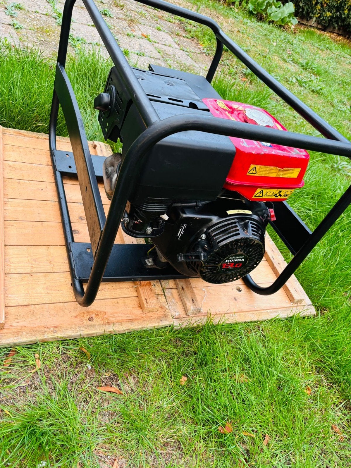Honda Aggregaat/Generator 6KVA GX390 Europower, Ophalen, Gebruikt, 5 tot 10 kVA, Benzine