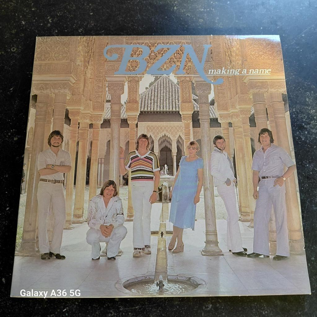 BZN - Making A Name LP (1977) - Pop/Volendam, Gebruikt, Ophalen of Verzenden, 1970 - 1979, Inclusief binnenhoes
