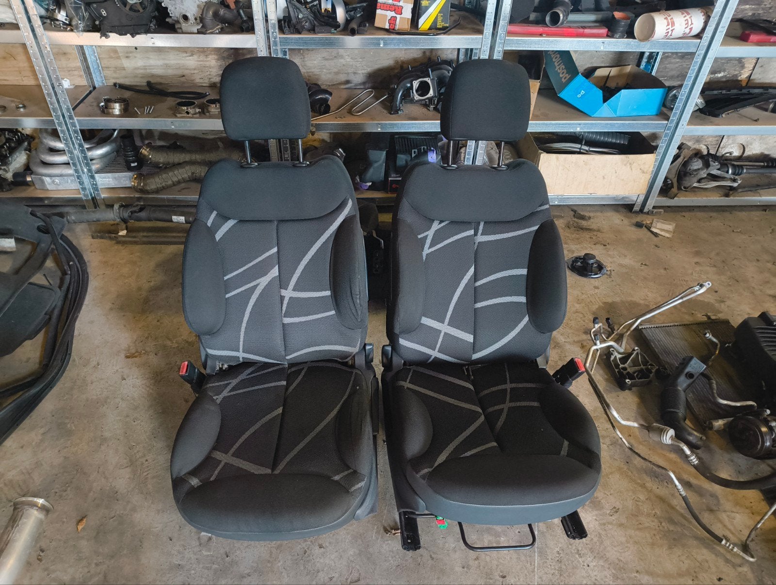 Citroen C2 VTS stoelen, Ophalen