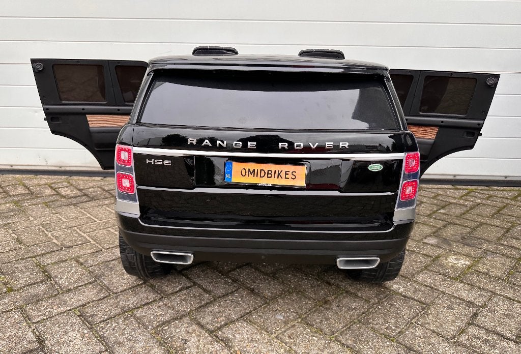 Range Rover Autobiography HSE 2 persoons metallic zwart blue, Kinderen en Baby's, Speelgoed | Buiten | Accuvoertuigen, Ophalen of Verzenden