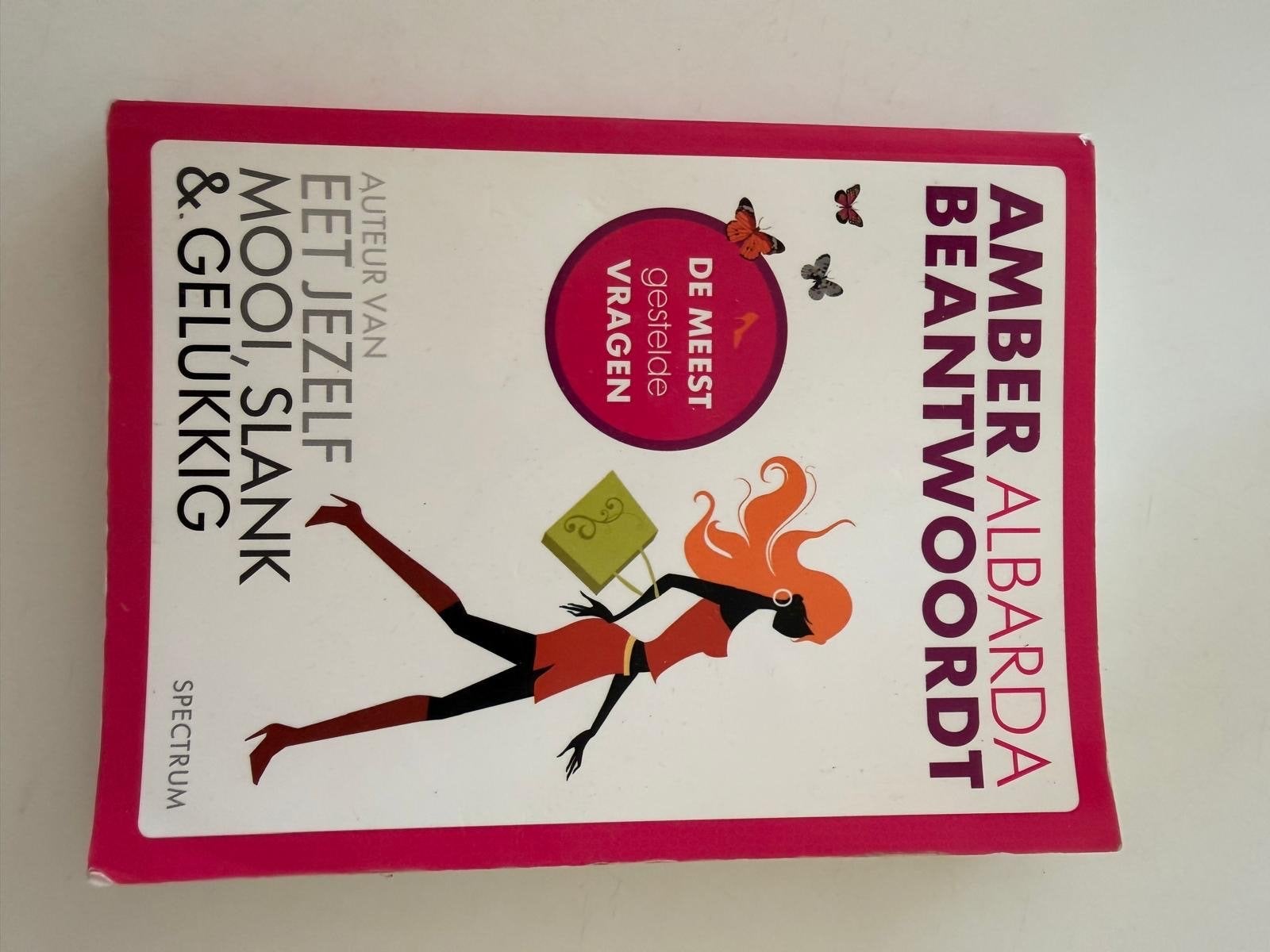 Amber Albarda Kookboeken: Gezond Genieten & Meer, Boeken, Hoofdgerechten, Ophalen of Verzenden, Zo goed als nieuw, Gezond koken