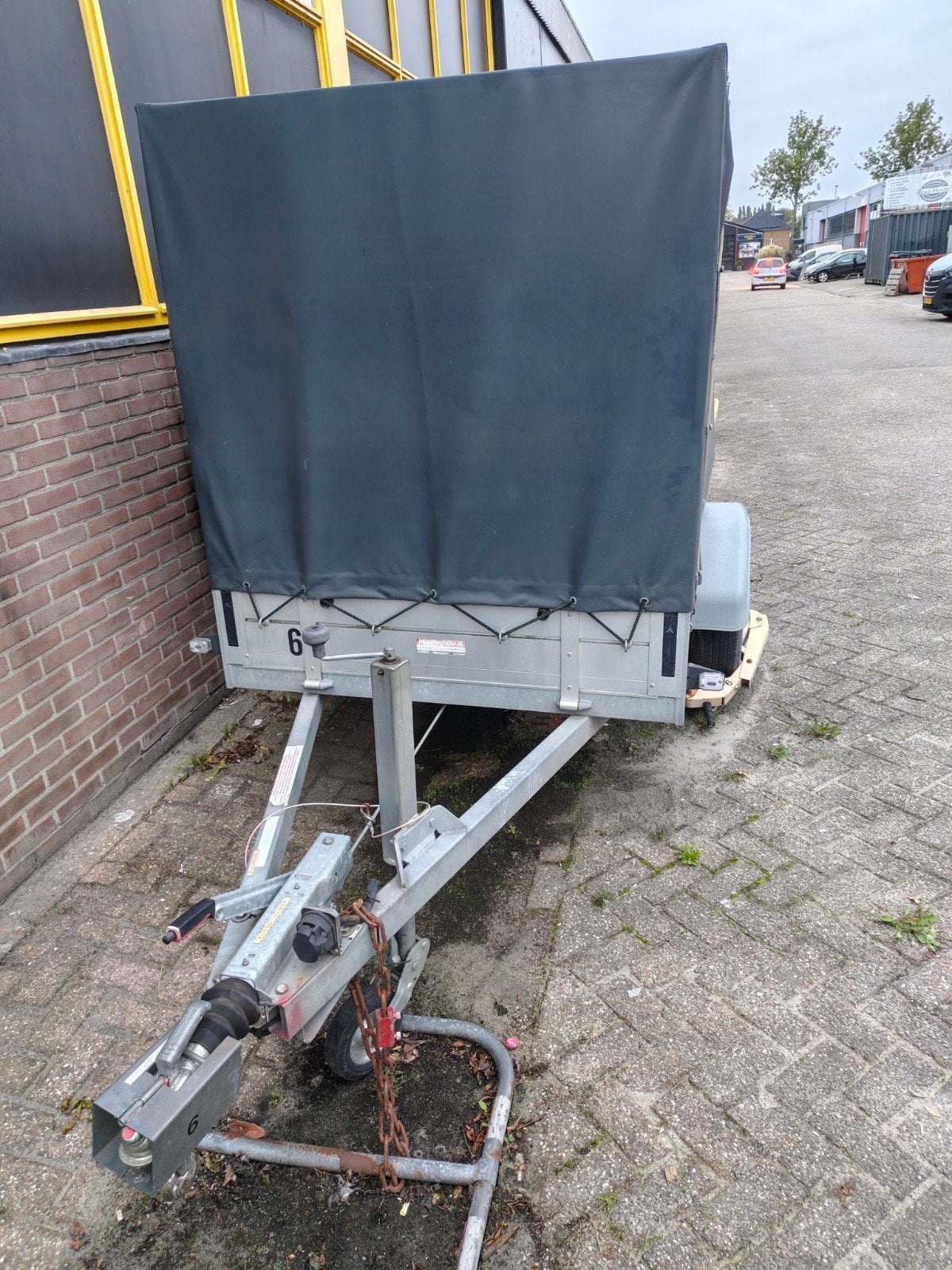 Anssem BSX1350 aanhanger(s) met huif., Ophalen, Zo goed als nieuw