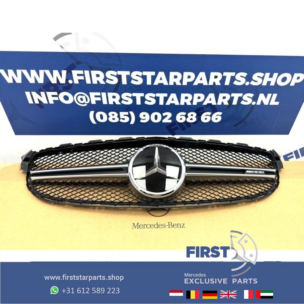 W205 C205 C63 AMG GRIL A2058880223 Mercedes C Klasse 63 2014, Auto-onderdelen, Gebruikt, -, Ophalen of Verzenden, -
