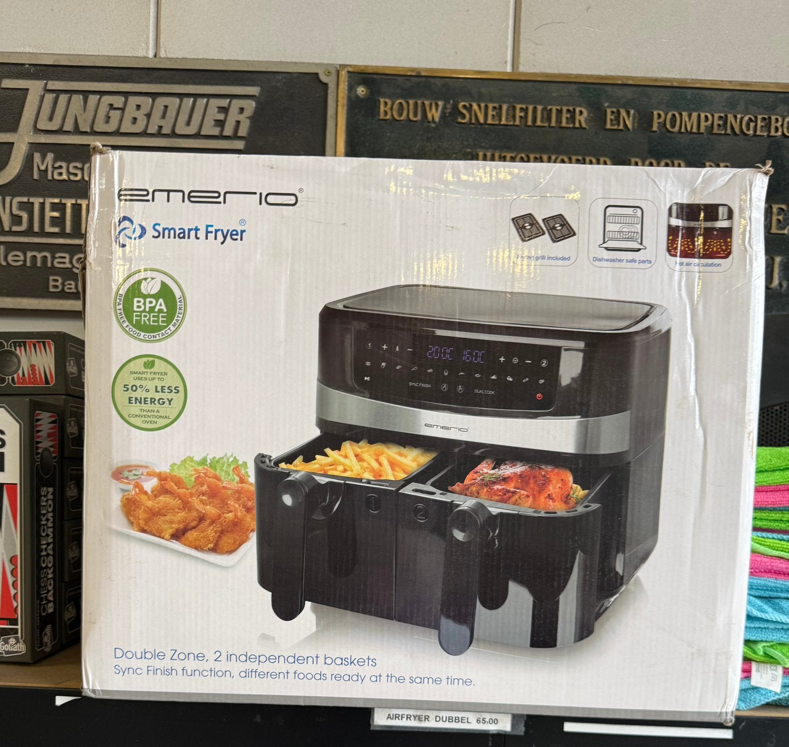 Partijverkoop - diverse airfryer 3l 6l en dubbel, Ophalen of Verzenden, Nieuw, Airfryer, 1500 gram of meer
