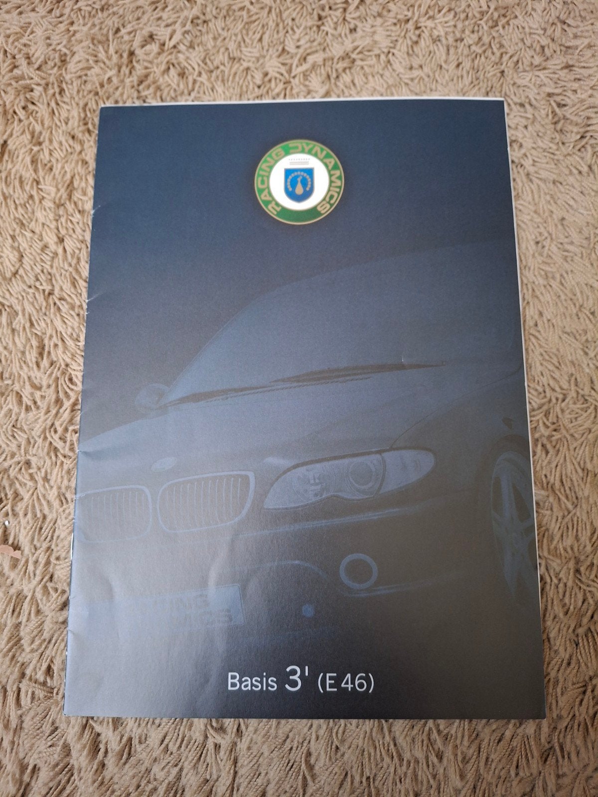 autofolder Racing Dynamics BMW E46, Verzenden, Zo goed als nieuw, BMW