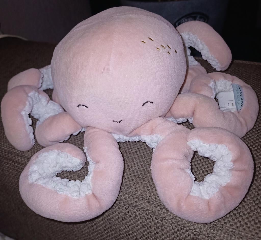 Little dutch, roze witte octopus., Little Dutch, Overige typen, Ophalen of Verzenden, Zo goed als nieuw