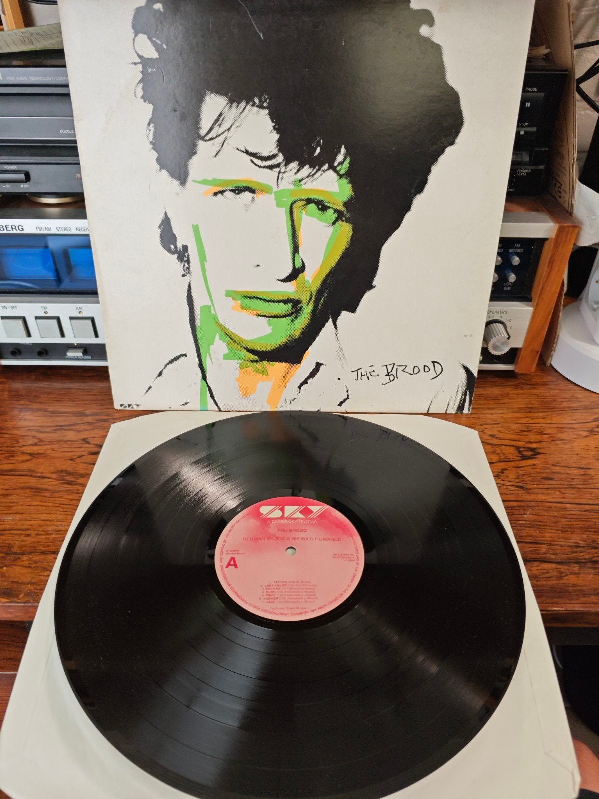 Herman Brood & His Wild Romance - The Brood, LP, Gebruikt, Originele persing, Ophalen of Verzenden