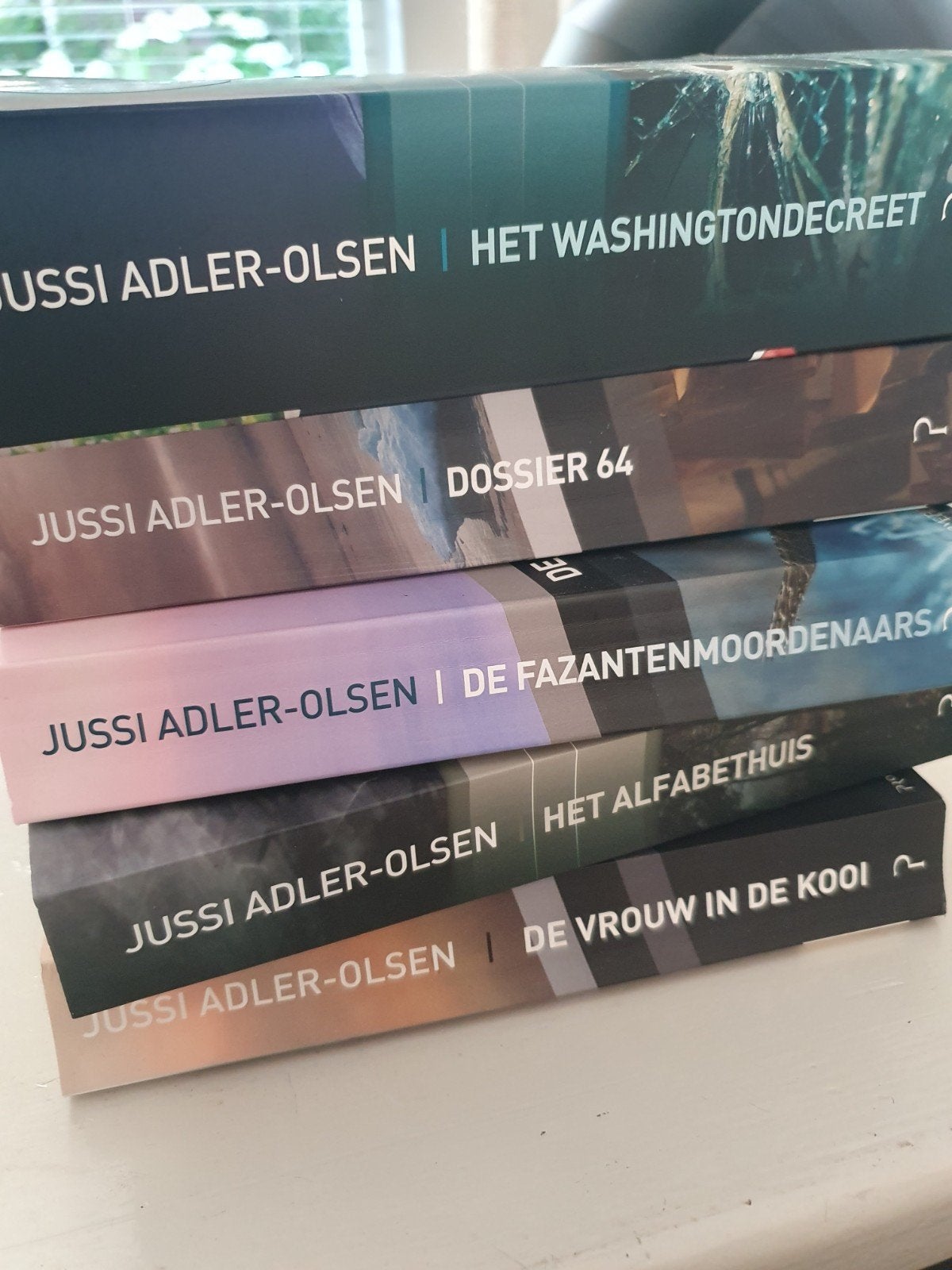 Jussi Adler-Olsen boeken - 5 thrillers, Ophalen of Verzenden, Gelezen, Jussi Adler-Olsen, Scandinavië