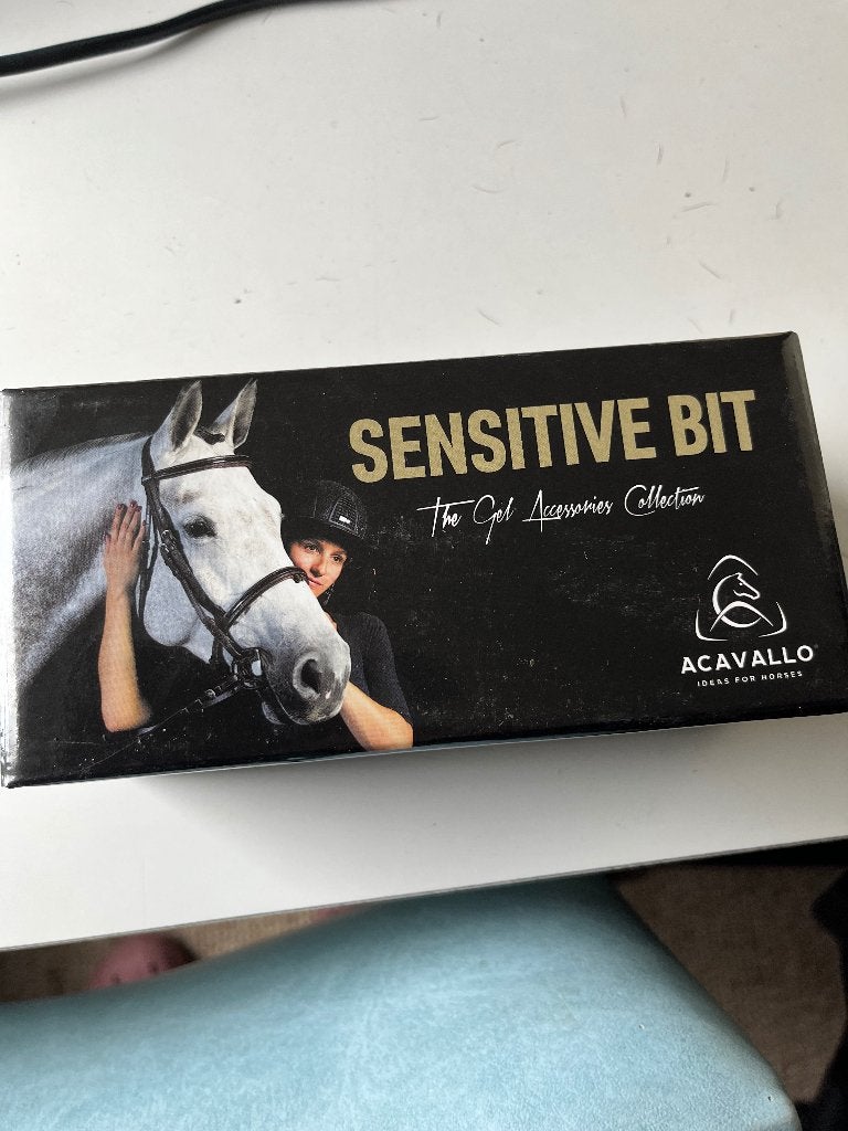 Acavallo sensitieve bit 14.5, D trens, Dieren en Toebehoren, Ophalen of Verzenden, Zo goed als nieuw, Blauw, Anatomisch gevormd