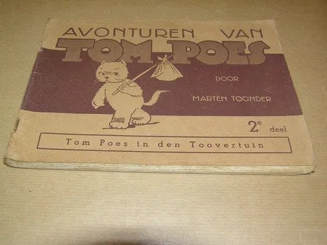 Tom Poes in den toovertuin- Marten Toonder, Gelezen, Marten Toonder, Eén stripboek, Ophalen of Verzenden