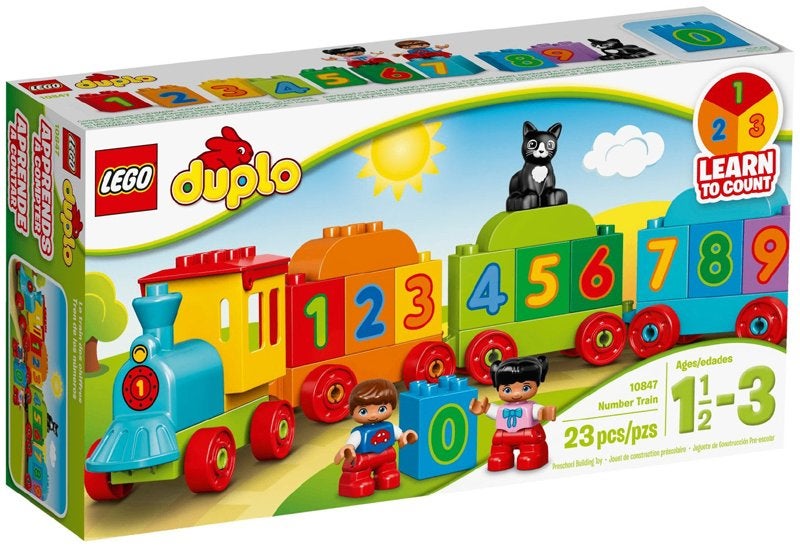 Lego Duplo Number Train nr 10847, Lego, Lego, Overige thema's, Nieuw