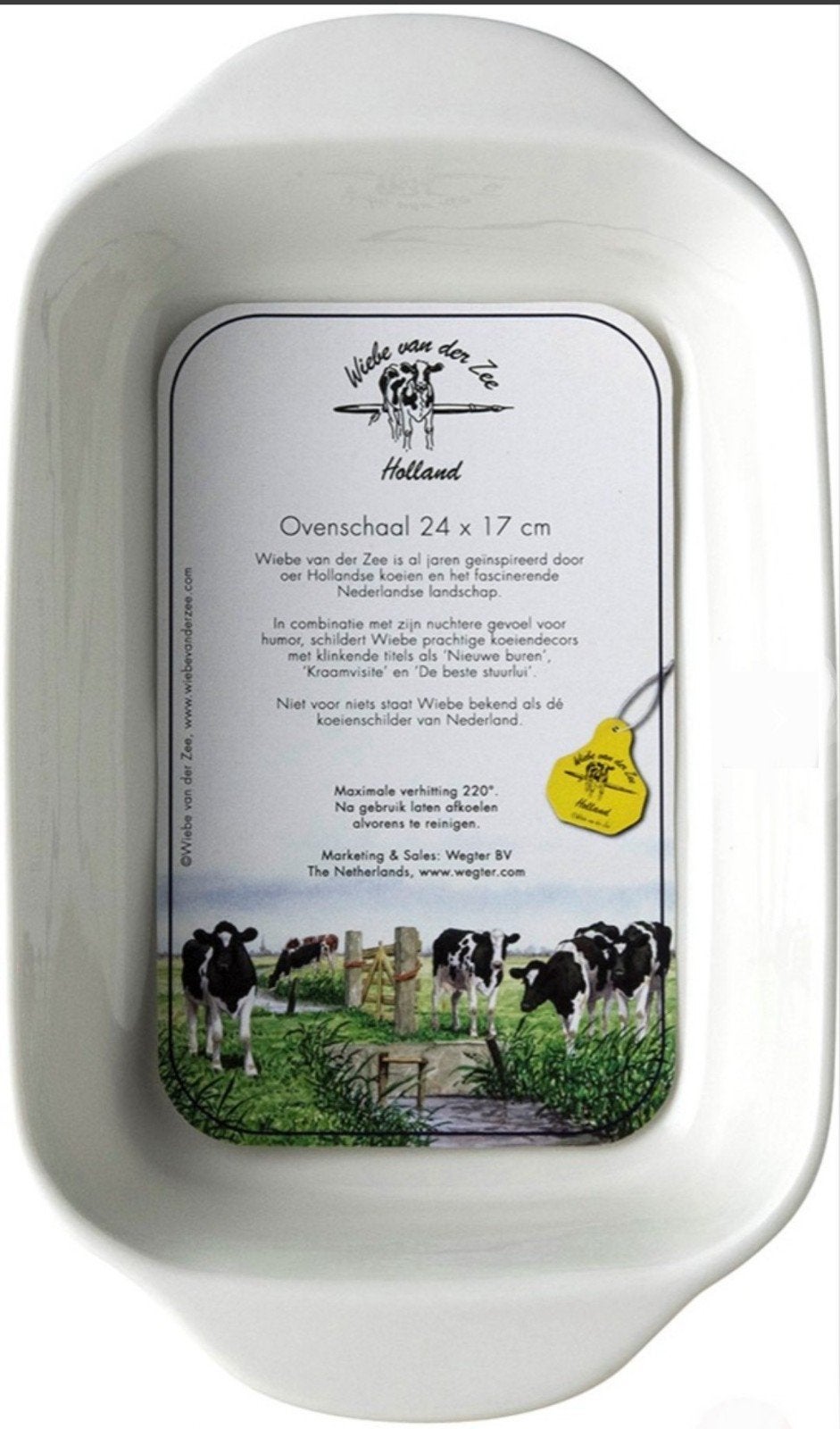 Wiebe van der Zee ovenschaal nieuw!!!, Nieuw, Ophalen of Verzenden, Schaal of Schalen, Overige stijlen