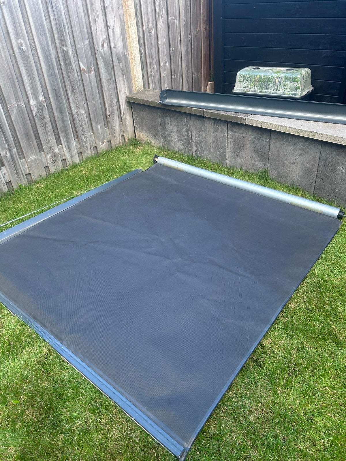 Zonnescherm / Screen onderdeen  - Gebruikt maar goede staat, 150 tot 300 cm, Ophalen, Gebruikt, 250 cm tot 450 cm