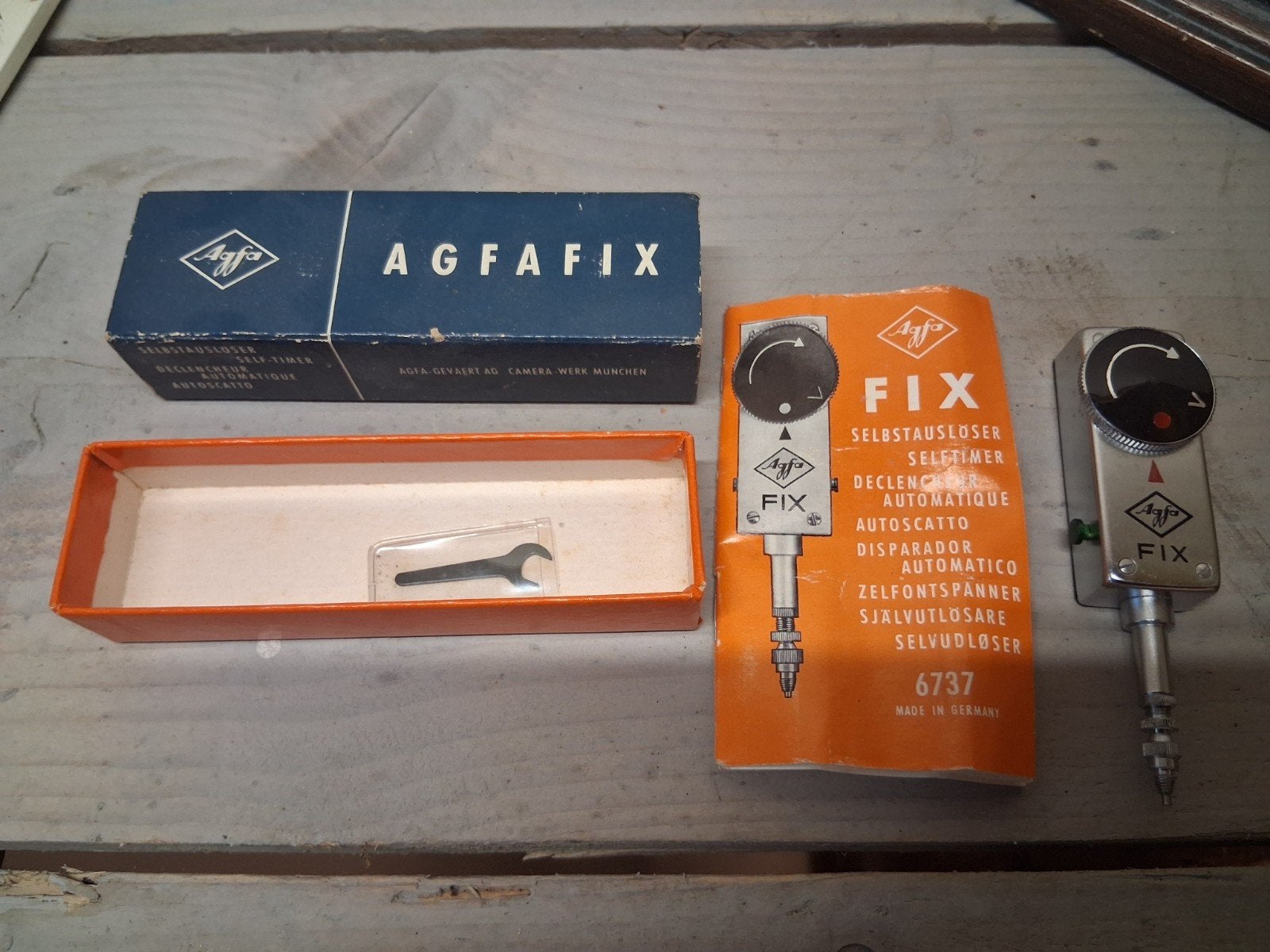 agafix type 6737 agfa, Ophalen of Verzenden, Gebruikt, Compact, Overige Merken