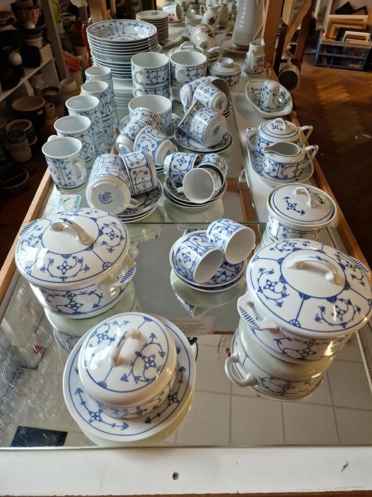 Jäger Eisenberg Blau Saks Servies, Overige materialen, Gebruikt, -, -