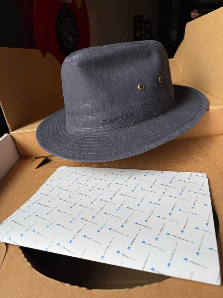 Stetson Hoed - Nieuw in Doos!, Kleding | Heren, Hoeden en Petten, Ophalen of Verzenden, Nieuw, 60 cm (XL, 7½ inch) of meer, Hoed