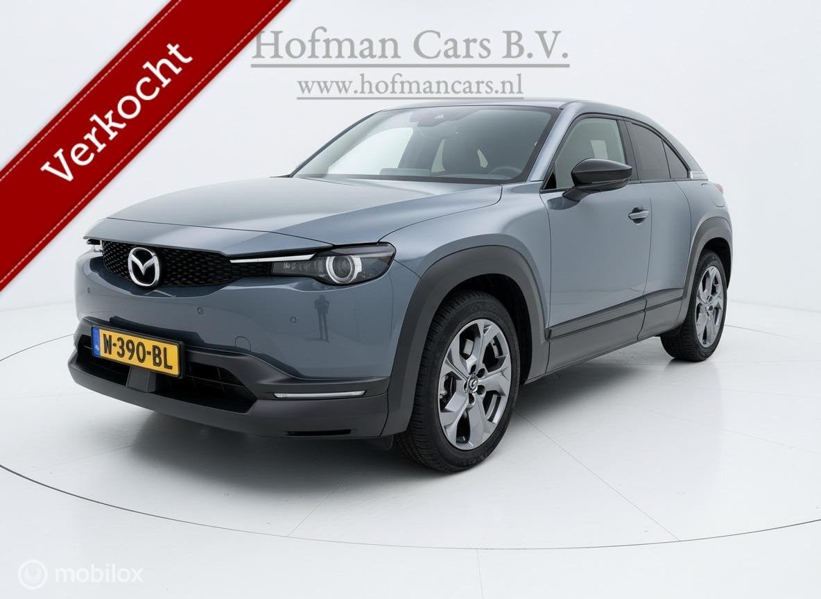 Mazda MX-30 e-SkyActiv 145 36 kWh | NAP | SOH92%| Camera | S, 145 pk, Gebruikt, Leder en Stof, Origineel Nederlands