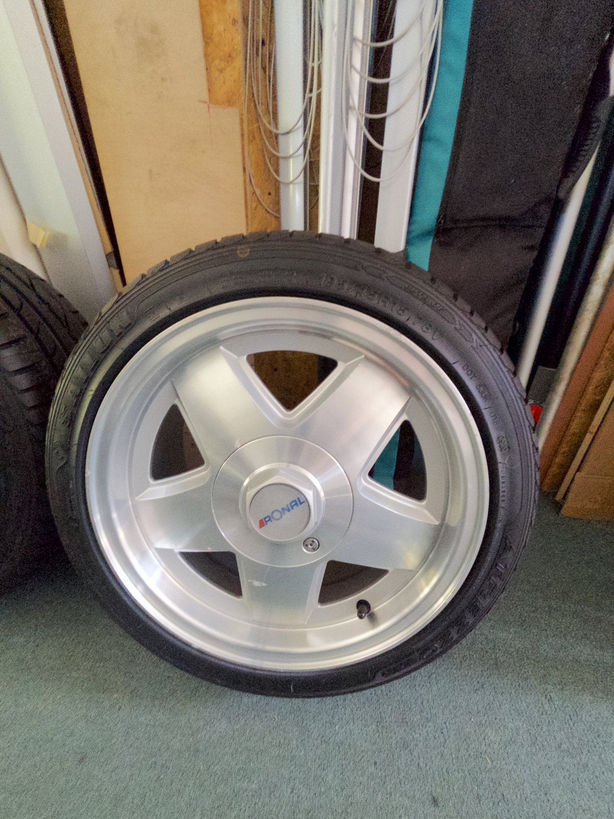 Ronal Velgen 4x108 audi ? Kitcar ? 195 45 15 nieuwe banden!, Ophalen, 15 inch, Velg(en), Nieuw