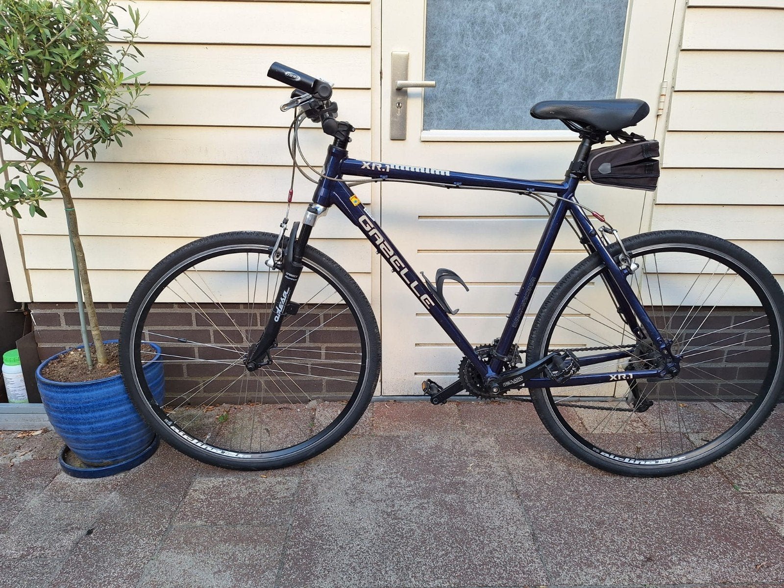 Gazelle XR.1 Hybride Fiets - Perfect voor Avontuur, Ophalen, Gebruikt, Vering, Velgrem
