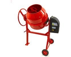 HBM 140 Liter Betonmolen, Betonmixer (650 Watt), Ophalen, Zo goed als nieuw