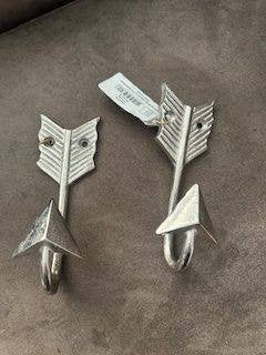 2 x Riviera maison Arrow hook, Ophalen, Wandhaken, Nieuw, Minder dan 100 cm