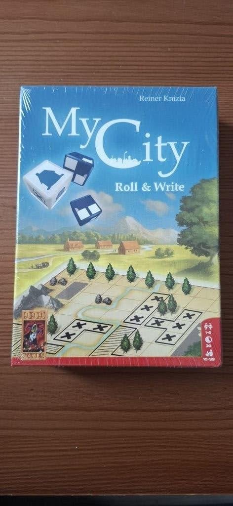 999Games My City roll&write, Vijf spelers of meer, Ophalen of Verzenden, Nieuw, 999 Games