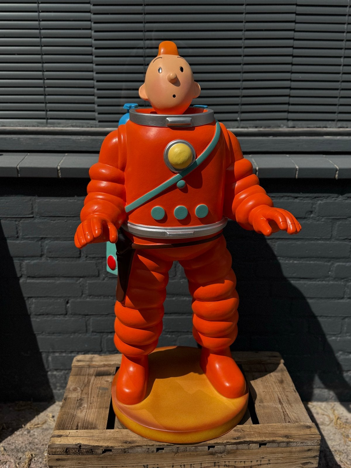 Grote Kuifje in ruimtepak beeld  - Astronaut, Ophalen, ., Zo goed als nieuw, .