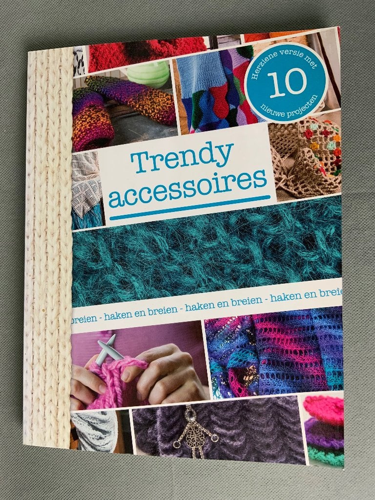 Handwerkboek Trendy Accessoires breien en haken, 31 patronen, Hobby en Vrije tijd, Breien en Haken, Ophalen of Verzenden, Zo goed als nieuw