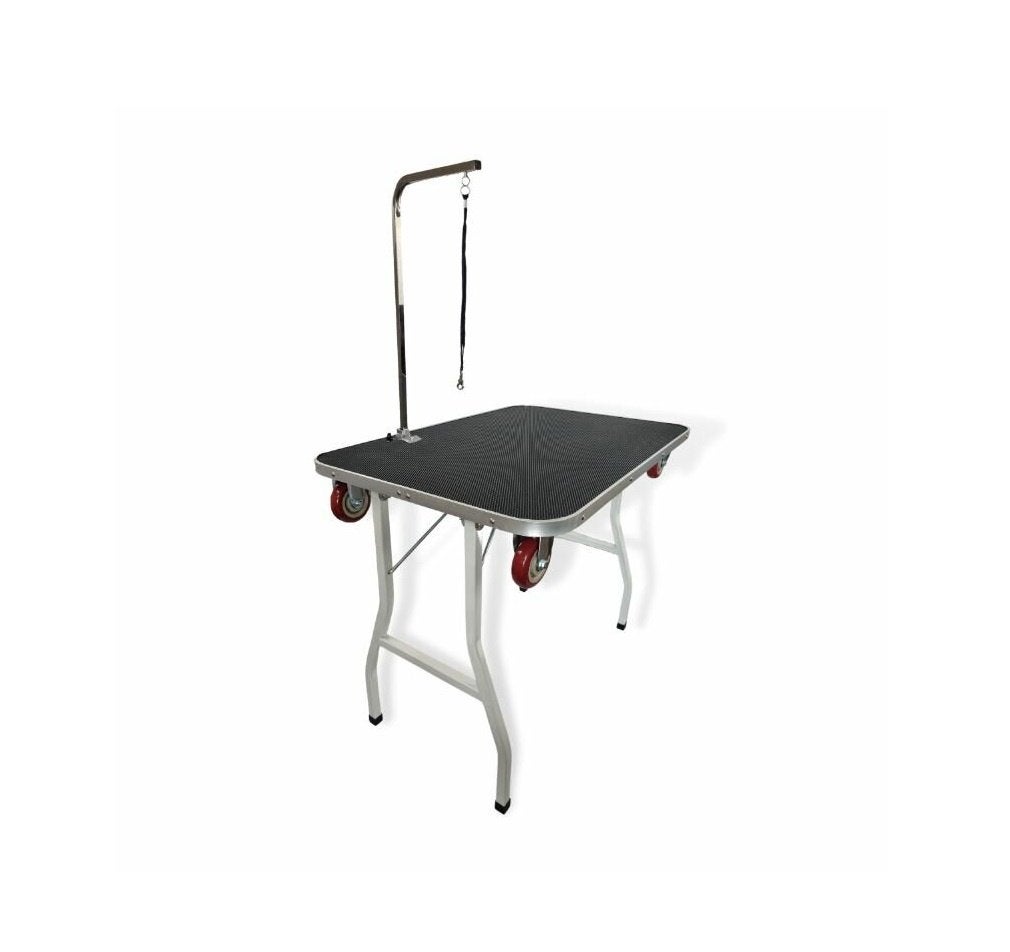 Trimtafel Inklapbaar Trolley Functie Wielen + Anti-Slip blad
