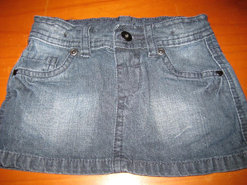 Jeans-rokje, 74, HEMA, Kinderen en Baby's, Babykleding | Maat 74, Ophalen of Verzenden, Zo goed als nieuw, Meisje, Jurkje of Rokje