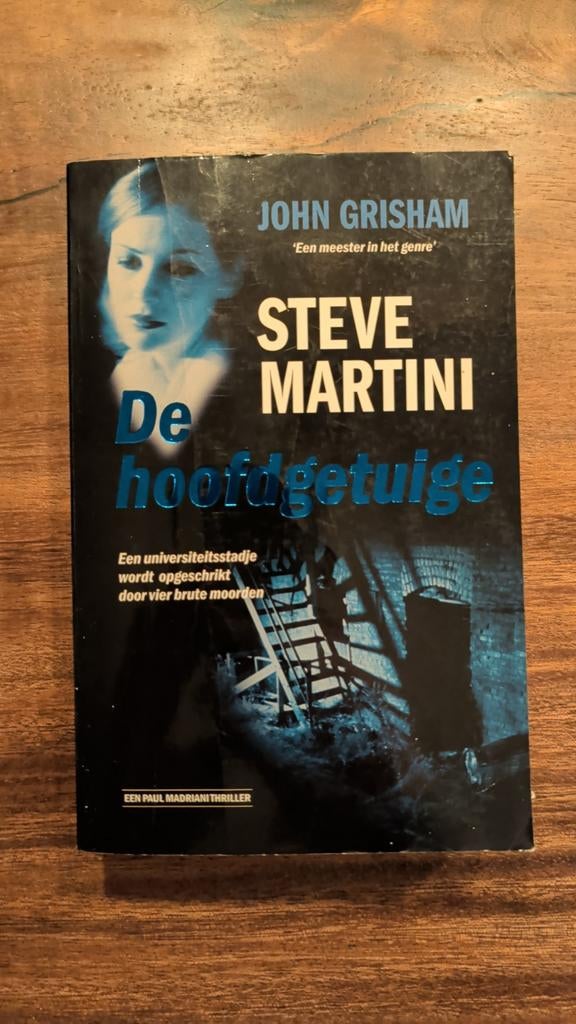 De hoofdgetuige - Steve Martini, Boeken, Ophalen of Verzenden, Gelezen, Steve Martini, Tv-bewerking