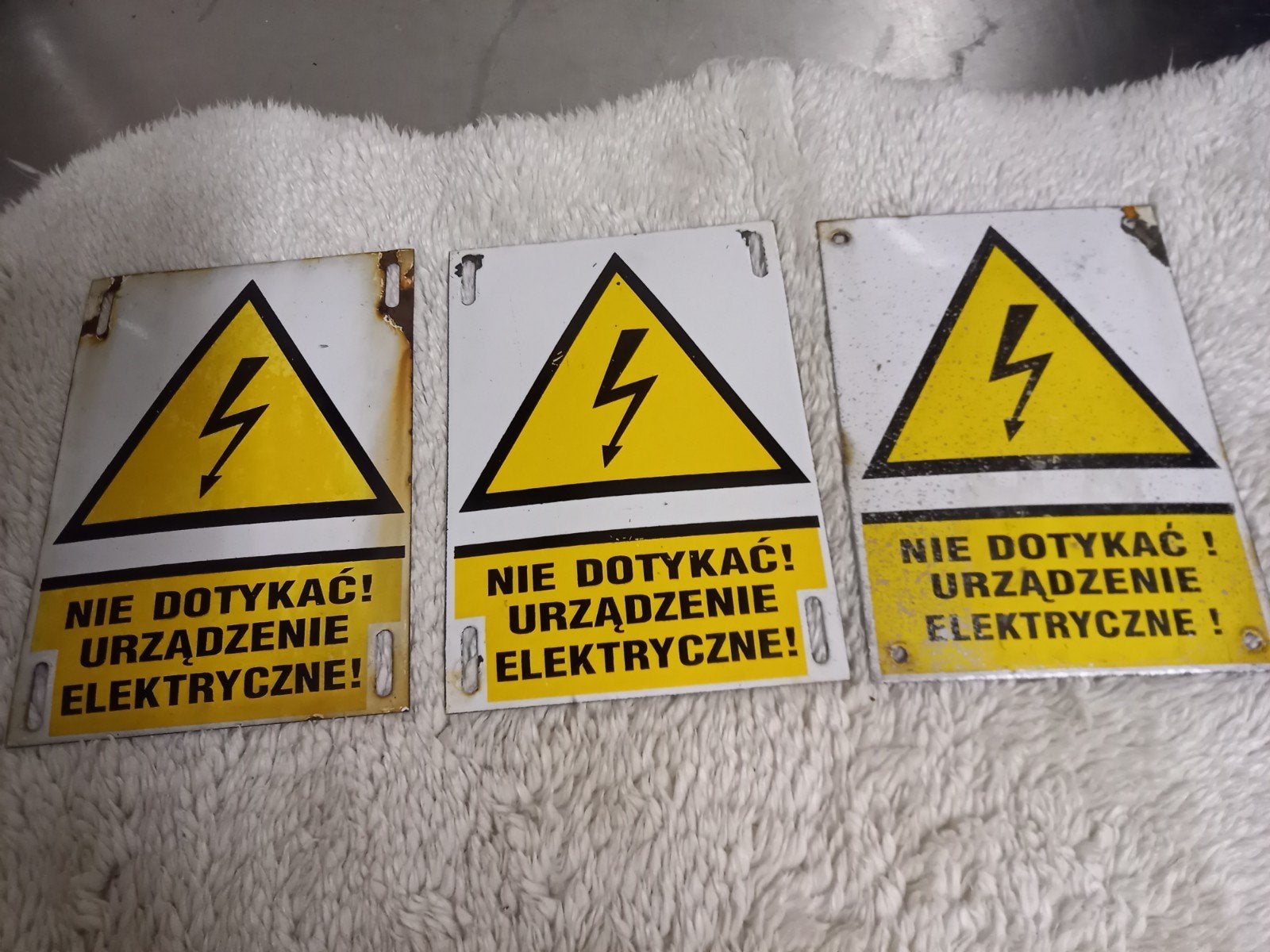 Emaille bordjes, Verzamelen, Merken en Reclamevoorwerpen, Ophalen of Verzenden, Gebruikt, Reclamebord