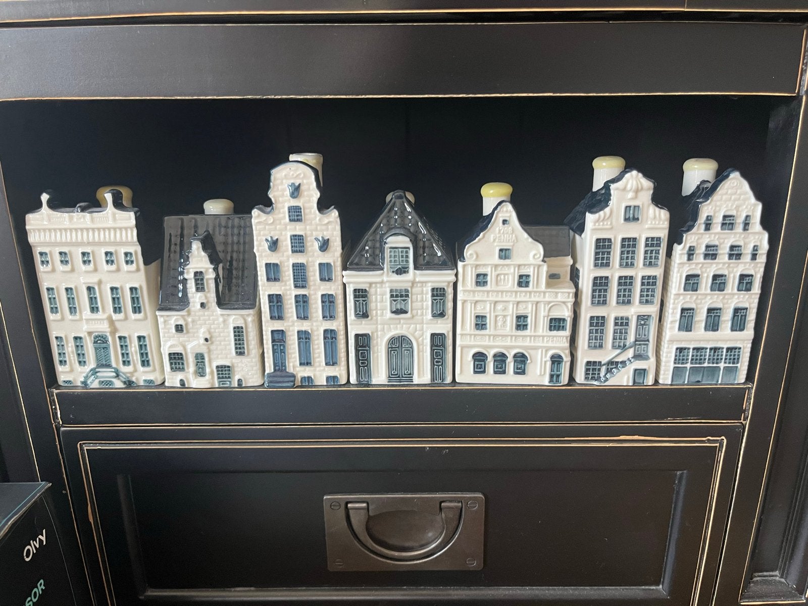 16 KLM huisjes (incl. 15 verzegeld en met inhoud), Ophalen, Zo goed als nieuw