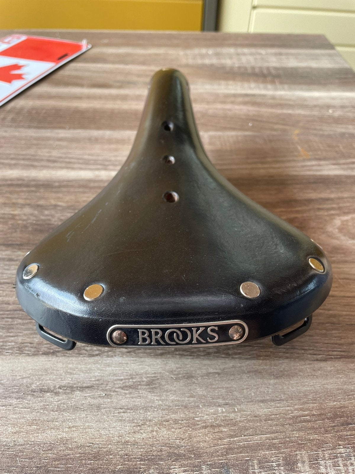 Brooks B17 zgan, Fietsen en Brommers, Ophalen of Verzenden, Zo goed als nieuw