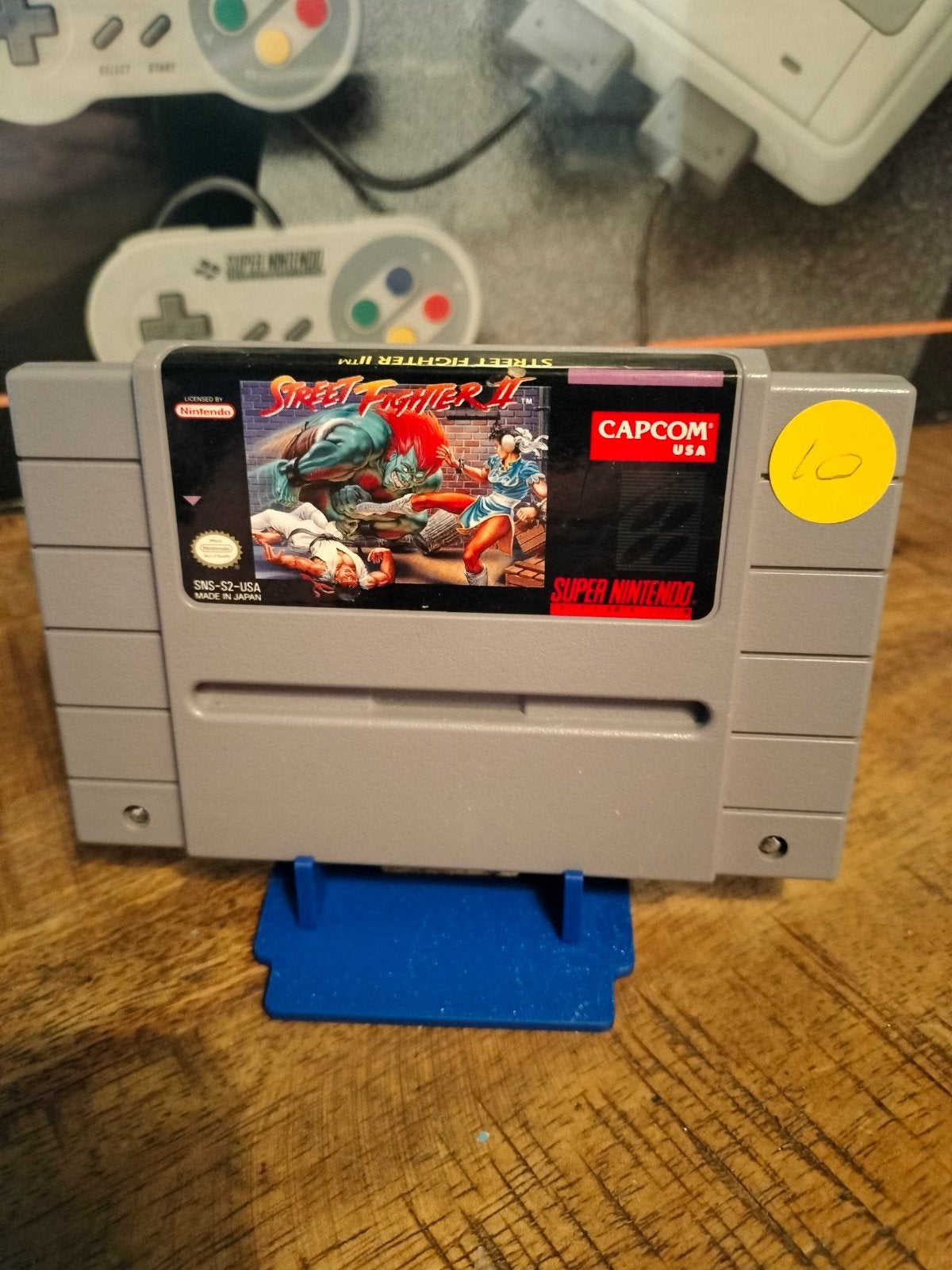 Street Fighter II Super Nintendo SNES Let op: US Import Game, Gebruikt, Vechten, 2 spelers, Eén computer