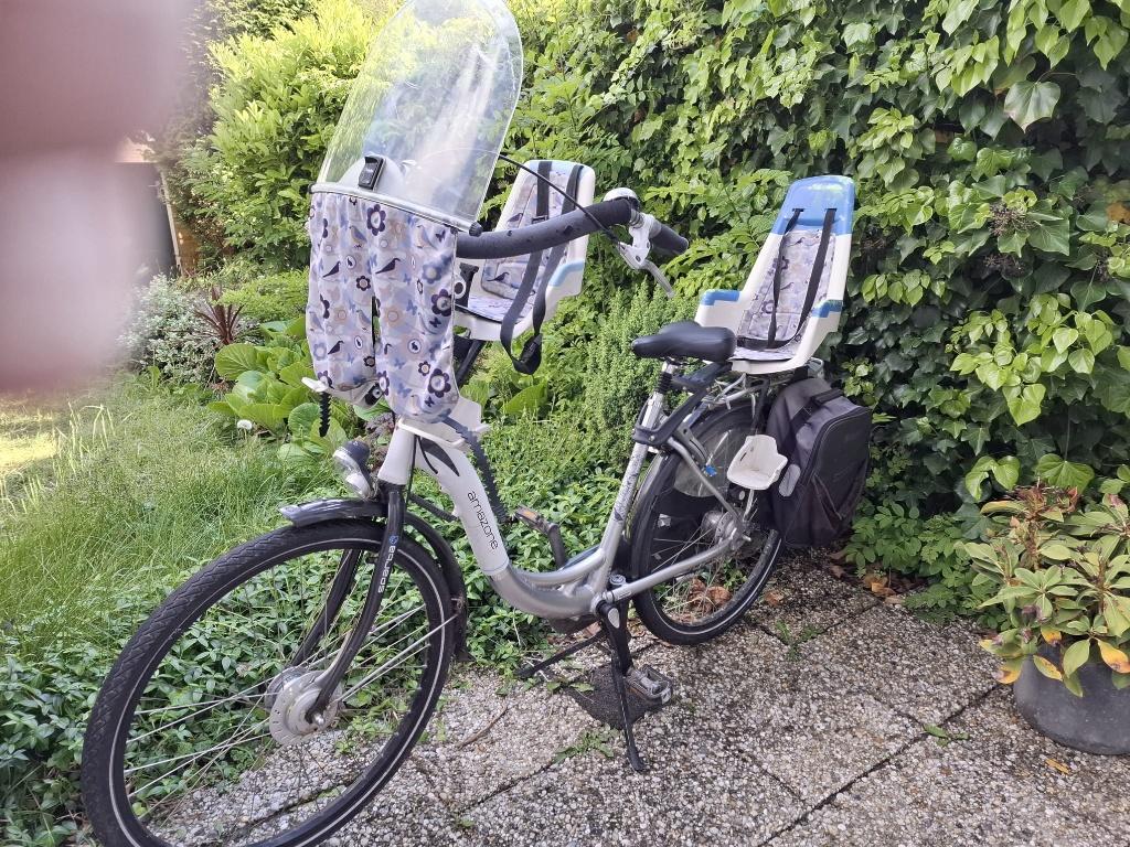 mamafiets, Ophalen, 2 zitjes, Sparta, Gebruikt