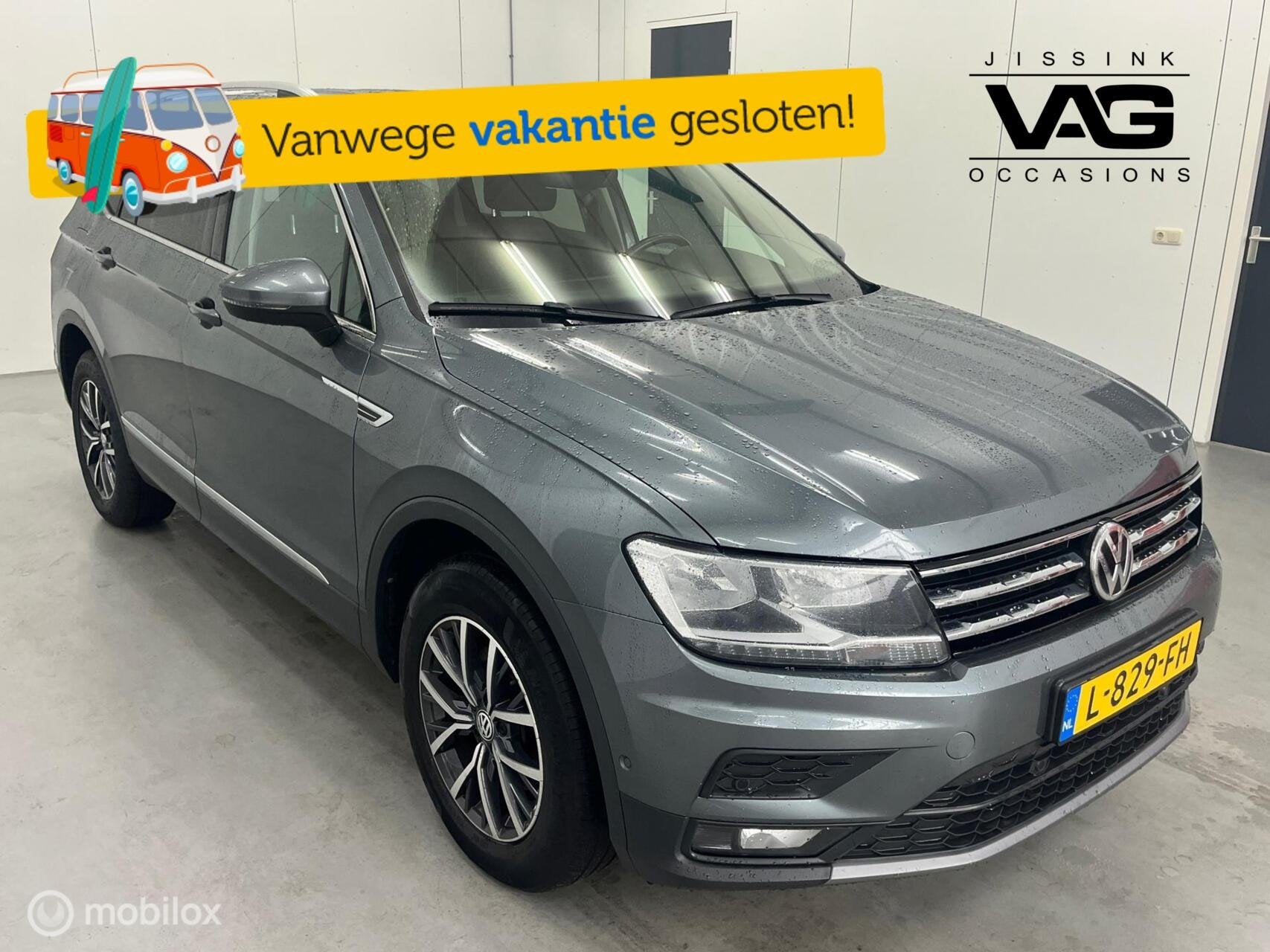 VW Tiguan Allspace 1.5 TSI Highline Automaat Trekhaak Virtua, 150 pk, SUV of Terreinwagen, 84 €/maand, 750 kg