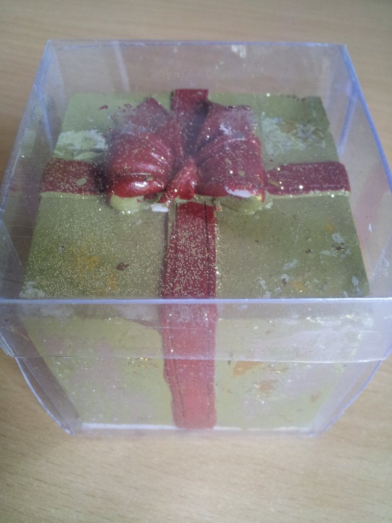 kaars cadeautje met strik, Ophalen of Verzenden, Nieuw