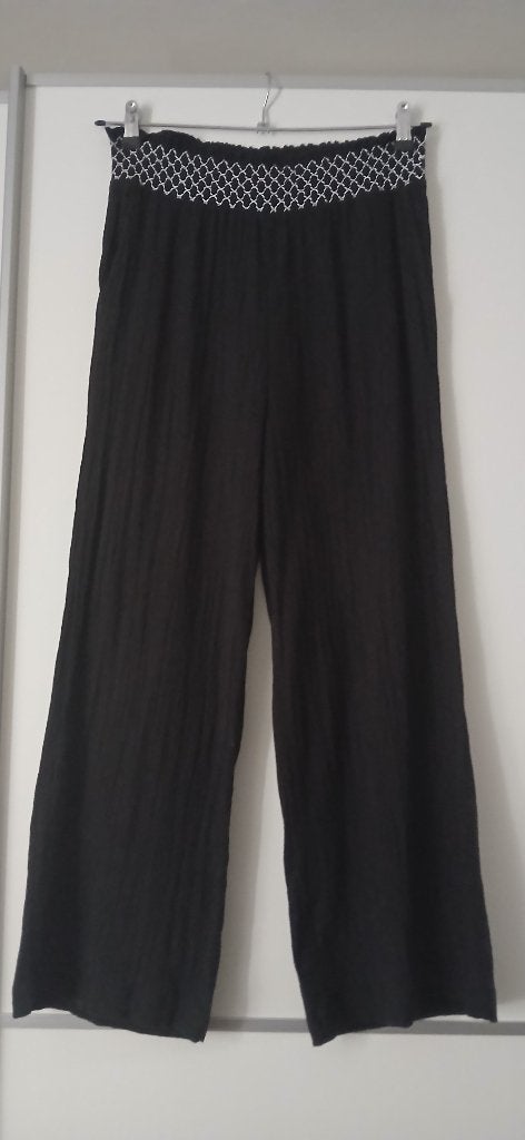 Zwarte zomerbroek - Camaïeu - M/L, Maat 38/40 (M), Camaïeu, Zwart, Ophalen of Verzenden