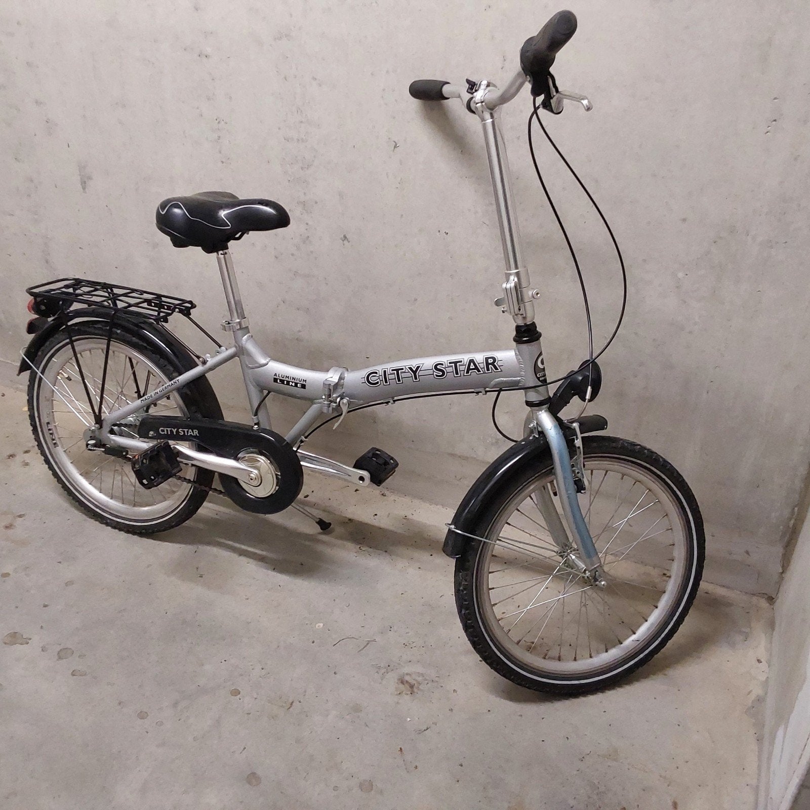 City Star vouwfiets - Compact en handig, 20 inch of meer, Velgrem, Versnellingen, Nieuw