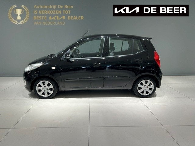 HYUNDAI I 10 1.2i 85pk i-Motion Cool AIRCO, Auto's, Gebruikt, Zwart, 4 cilinders, Zwart