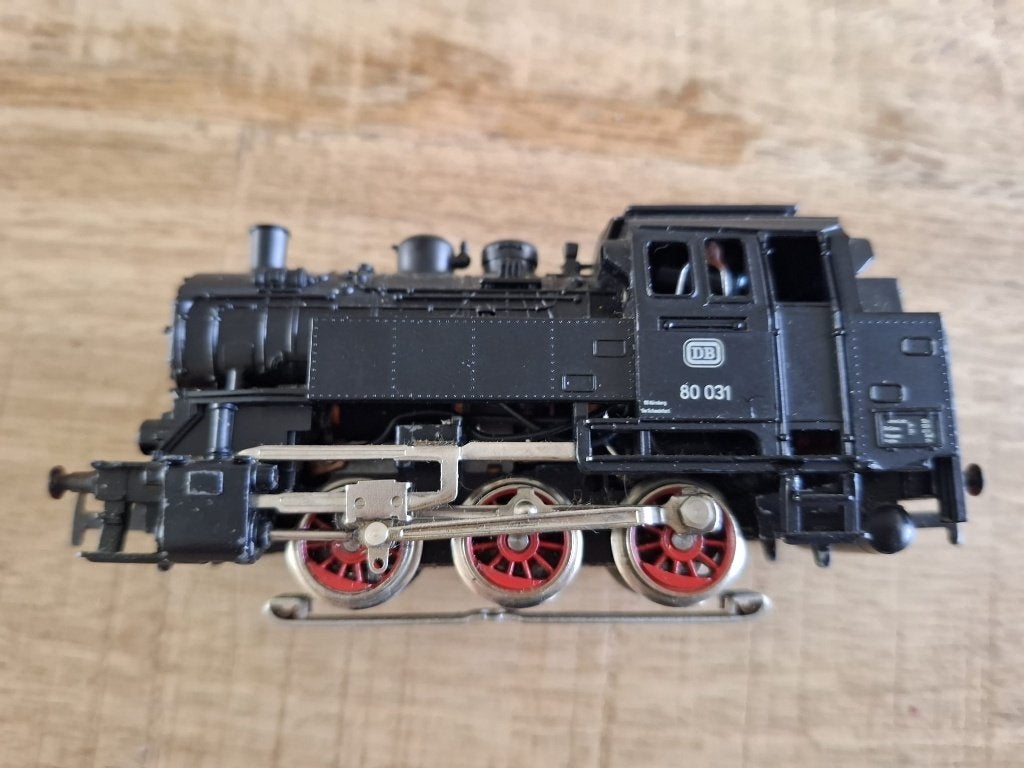 Marklin Locomotief DB 80031, Wisselstroom, Gebruikt, Locomotief, Ophalen of Verzenden
